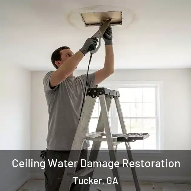  Ceiling Water Damage Restoration Tucker, GA