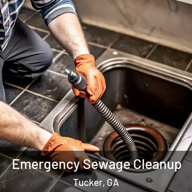  Emergency Sewage Cleanup Tucker, GA