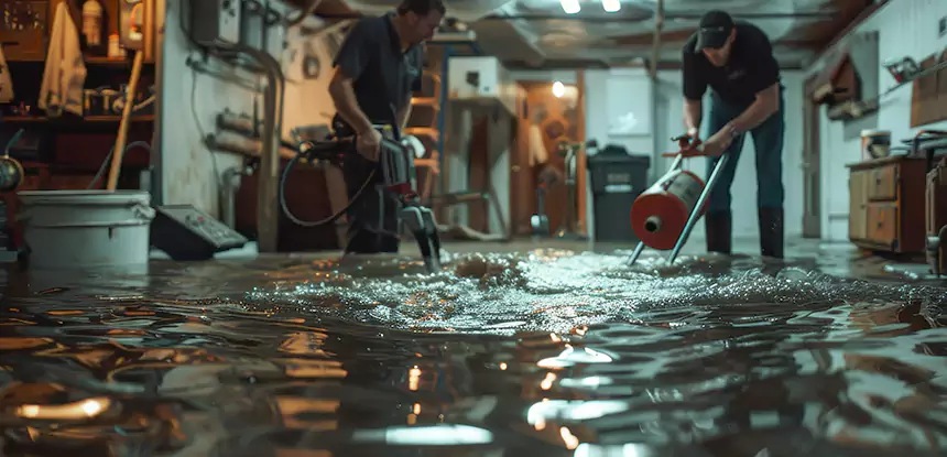 Basement Water Damage Cleanup Tucker
