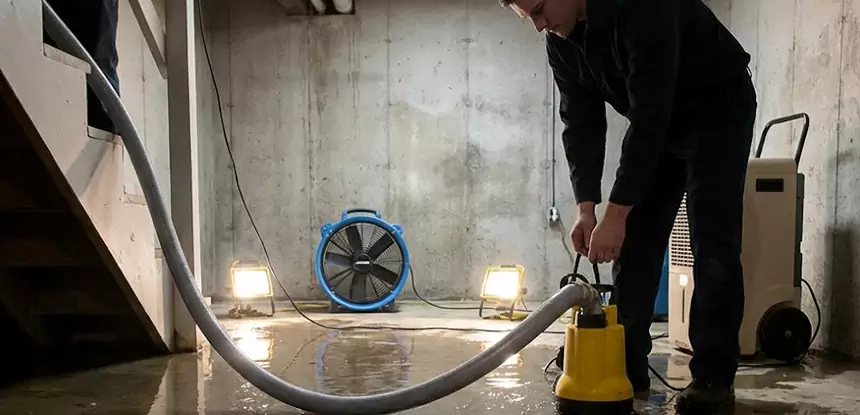 Commercial Water Damage Repair in Tucker