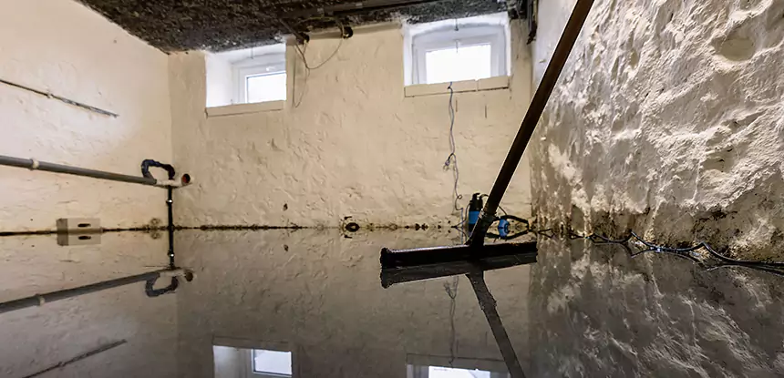 Basement Water Cleanup in Tucker