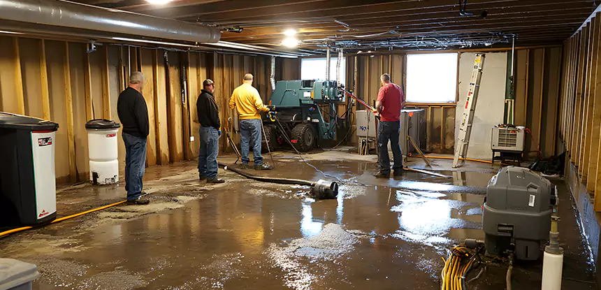 Commercial Flood Damage Remediation in Tucker