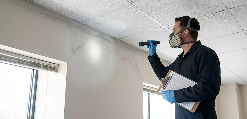 Ceiling Water Damage Inspection in Tucker