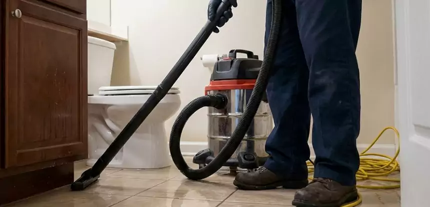 Fix Bathroom Floor Water Damage Tucker