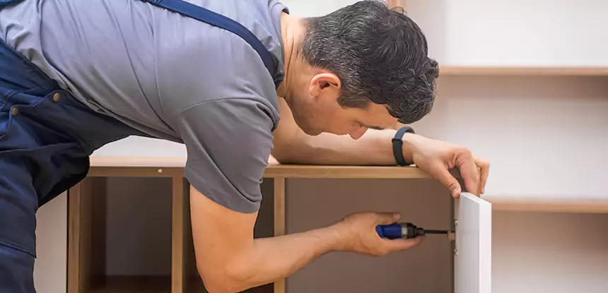 Water Damaged Cabinet Repair in Tucker