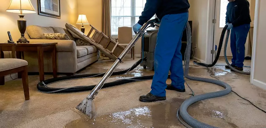 Carpet Mildew Odor Removal in Tucker