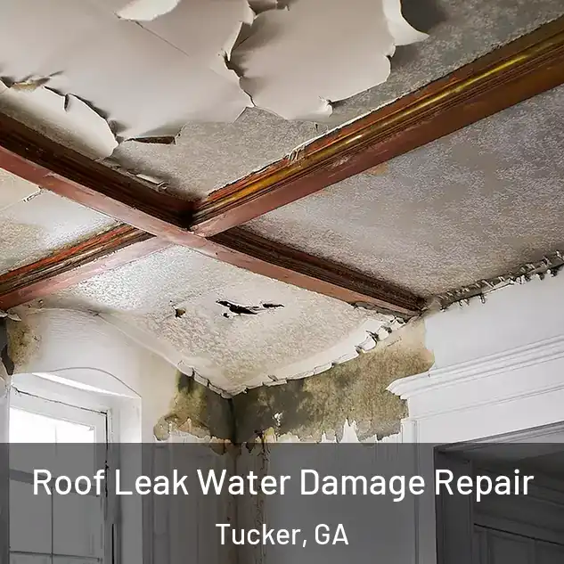  Roof Leak Water Damage Repair Tucker, GA